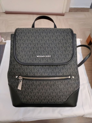Τσάντα πλάτης Michael Kors καινούργια με θήκη και καρτελάκι, μαύρο και γκρι