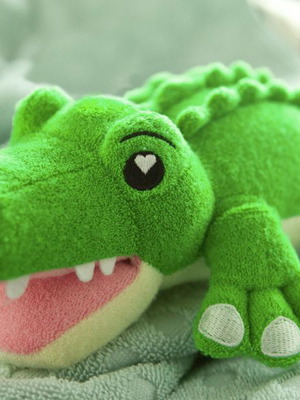 Soap Sox antimicrobial alligator sponge for kids new in bag