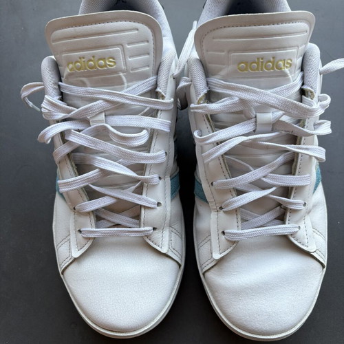 Adidas Grand Court Alpha sneakers used, size 43.5, white