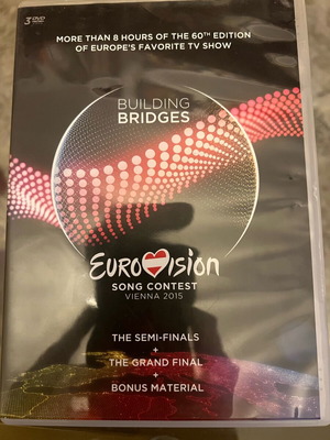 Eurovision 2015 triple DVD boxset like new