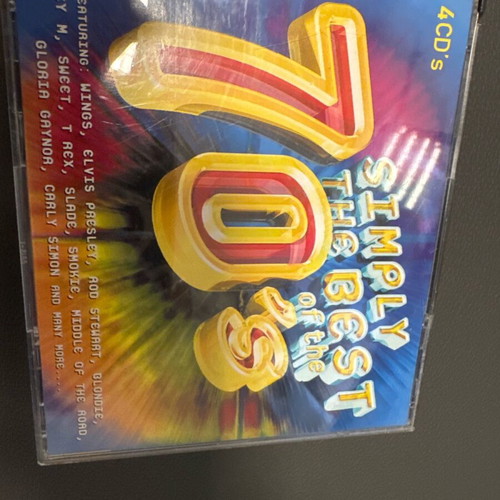 Simply The Best Of The 70’s CD like new, 4 discs