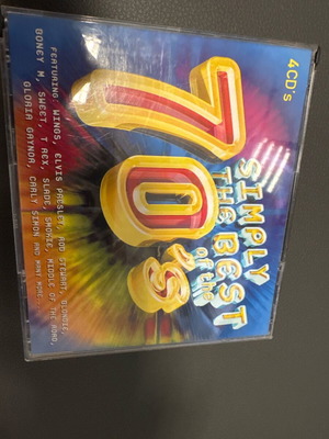 Simply The Best Of The 70’s CD like new, 4 discs