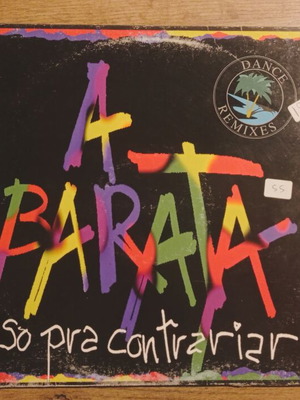A Barata So Pra Contrariar LP maxi single used, pop