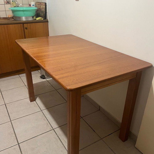 Wooden kitchen table used