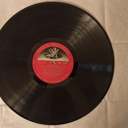 Maria Callas Callas Sings Lucia record used, Angel Records ANG 35382