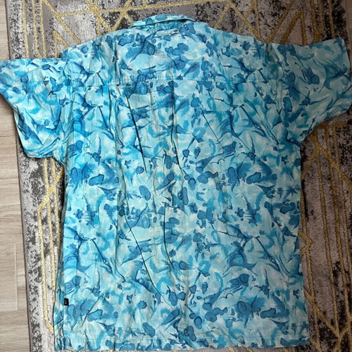 Trespass men's short sleeve shirt size S used, blue