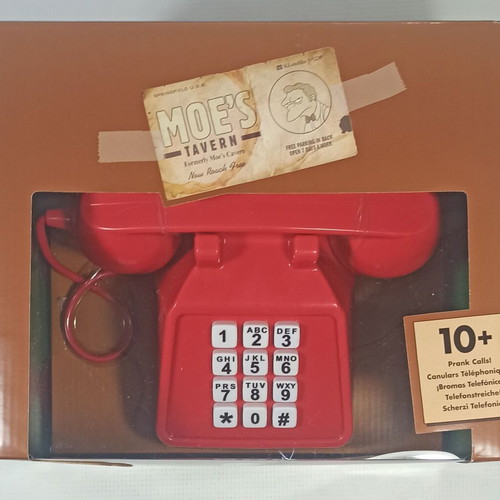 The Simpsons Moe's Tavern Prank Phone replica new