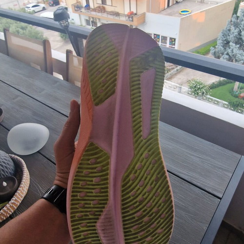 Hoka Mach 6 running shoes like new, size 45 ⅓, multicolor