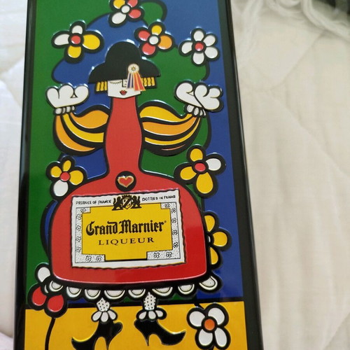 Metal tins Grand Marnier and Jack Daniels like new, collectible