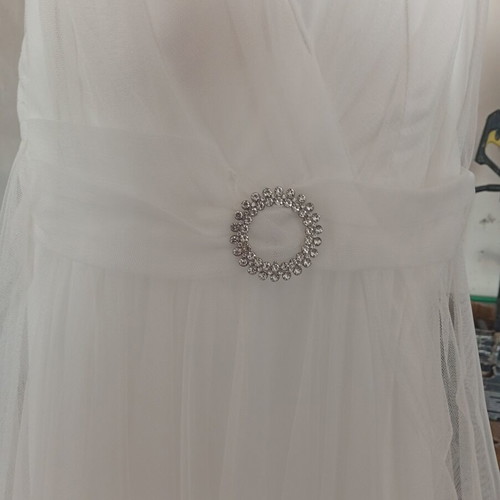 White dresses for flower girls like new, sizes S and M