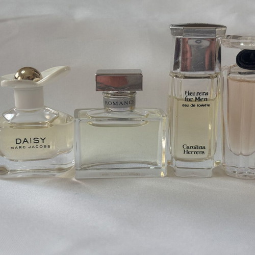 Miniature perfume set used, Marc Jacobs Daisy and more