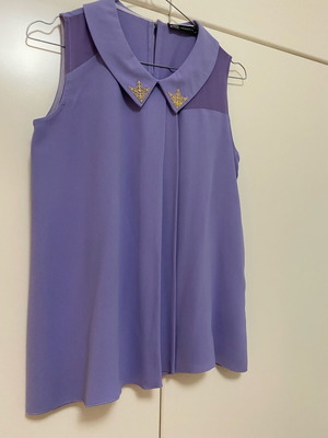 Pirouette purple blouse like new, size S