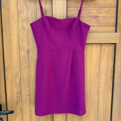 French Connection mini dress like new, fuchsia, size 36