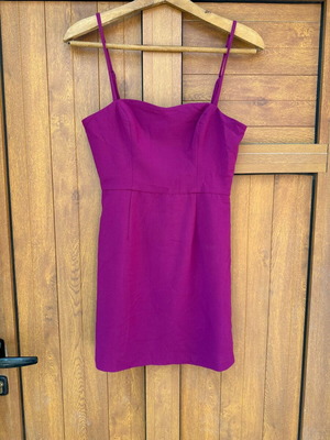 French Connection mini dress like new, fuchsia, size 36