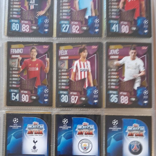 Champions League 2019-2020 Match Attax album with 426 cards like new