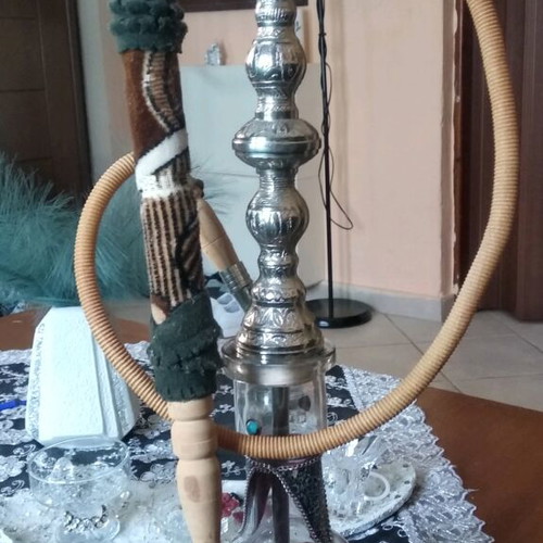 Vintage hookah from Istanbul like new, handmade, 67 cm height
