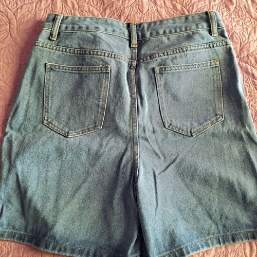 Shein denim shorts, size L, blue