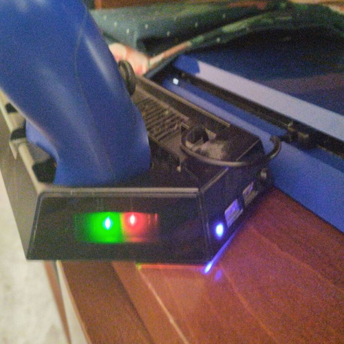 Charging Station and Stand for PS4 Slim Controllers used