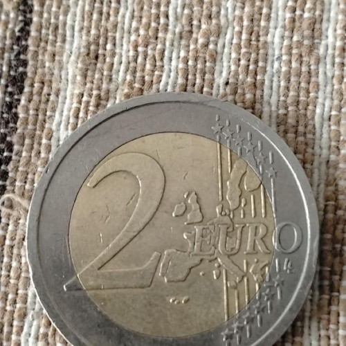 2 Euro Italy Dante Alighieri 2005 rare coin
