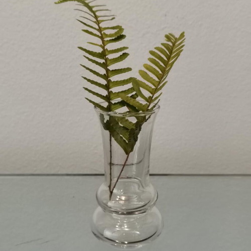 Small glass vase used, vintage, gift packaging included