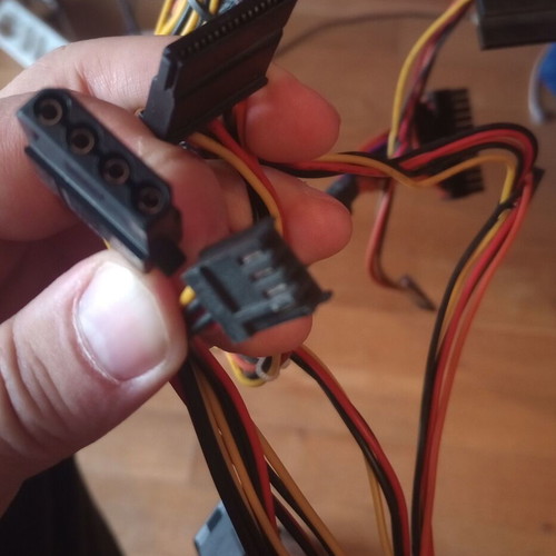 MS-Tech 550W power supply used, fully functional