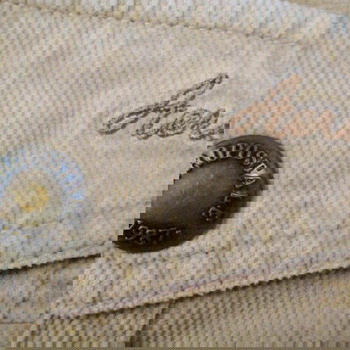 Τζιν βερμούδες Aeropostale μεταχειρισμένες, οργανικό βαμβάκι, ώχρα