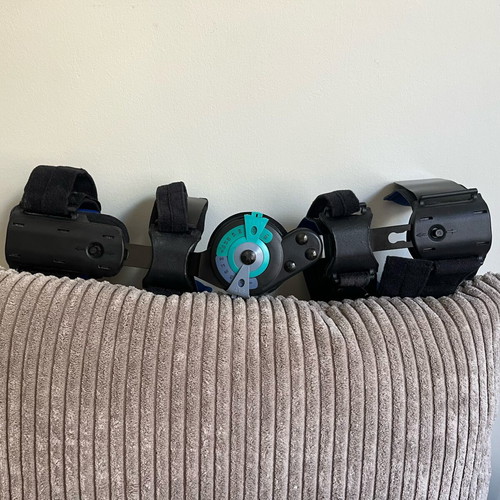 Hinged Orthosis for Left Arm or Leg, Like New, Adjustable Angles