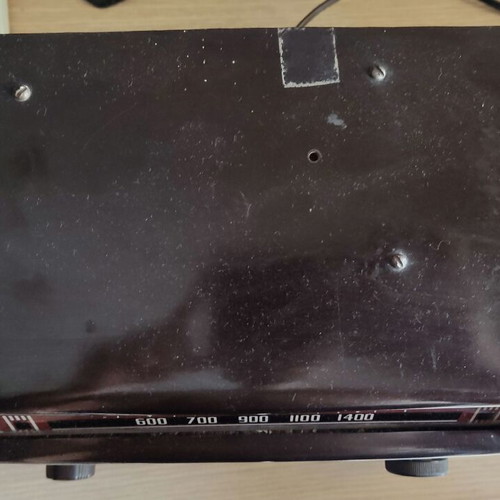 Philco Transitone 46-250 vintage radio used, missing back cover