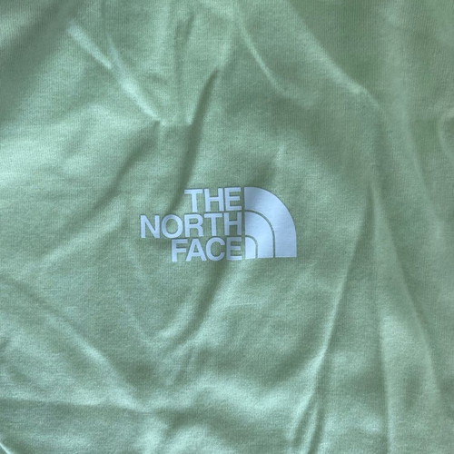 North Face t-shirt size S, like new, green