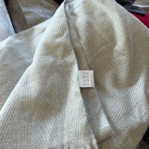 Zara Home ριχτάρι διθέσιου καναπέ κασμίρ καινούργιο