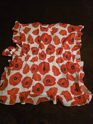 Καφτάνι κορίτσι με scrunchie καινούργιο