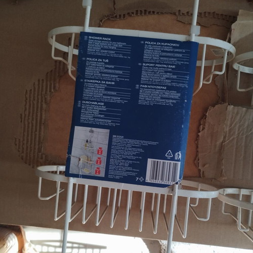Bathroom shelves set of 2, new