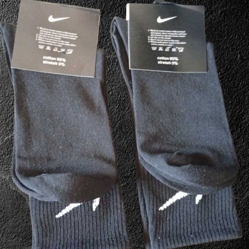 Nike socks set 2 pairs, size 41-46, black and white