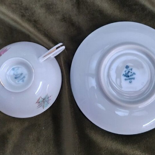 Vintage Fürstenberg porcelain coffee/tea set like new, 11 pieces