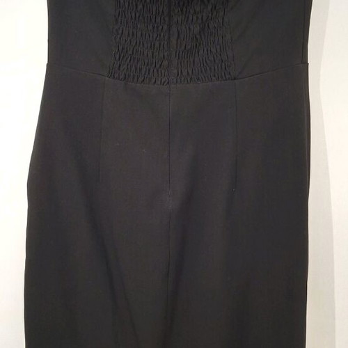 Strapless dress black like new, size Medium