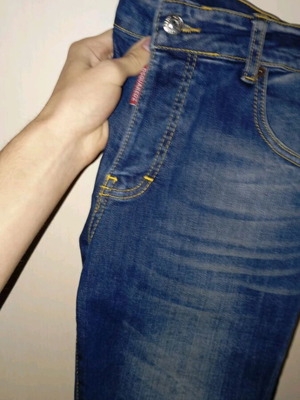 Men's Dsquared2 denim shorts size 48 new, blue