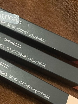 MAC lip pencils in nude shades, discontinued