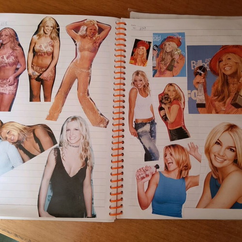 Britney Spears collection used with poster and insert