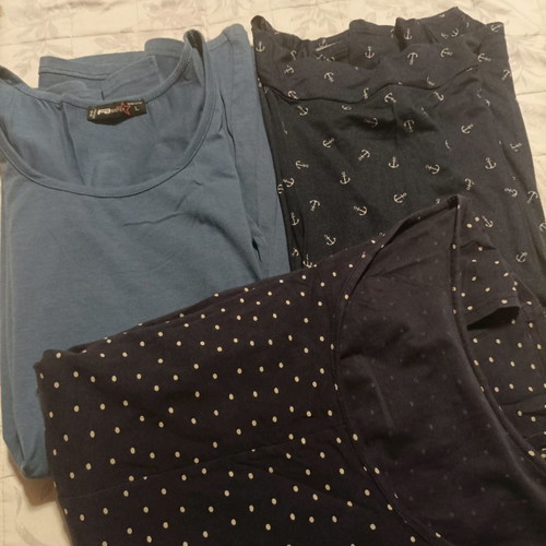 Women's dresses used, pack of 3 blue, size L-XL
