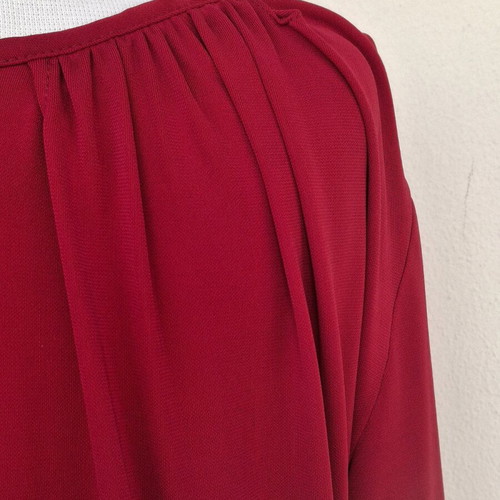 Blouse like new, burgundy, size L