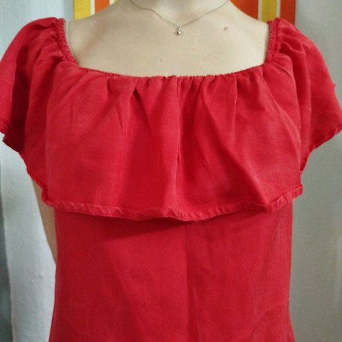 Esmara Tencel summer dress medium-large like new, red