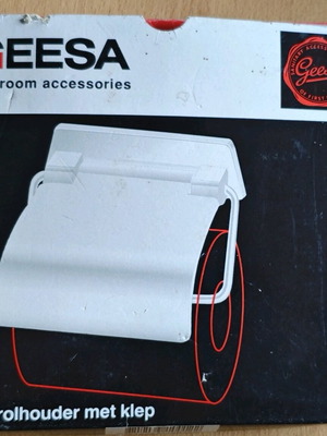 Geesa Hotelia 5144 χαρτοθήκη μπάνιου με κάλυμμα καινούργιο