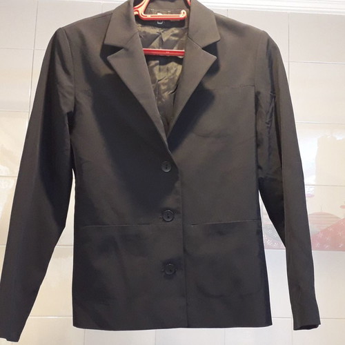 Buy black blazer used, size S