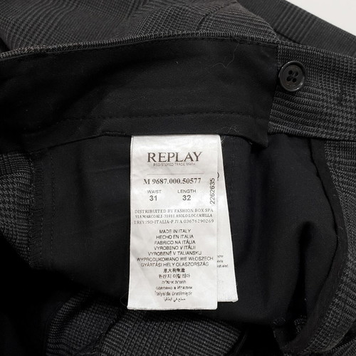 Replay M9687 men's comfortable viscose stretch pants W32 M