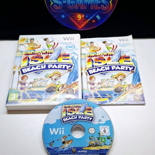Vacation Isle Beach Party Nintendo Wii game used
