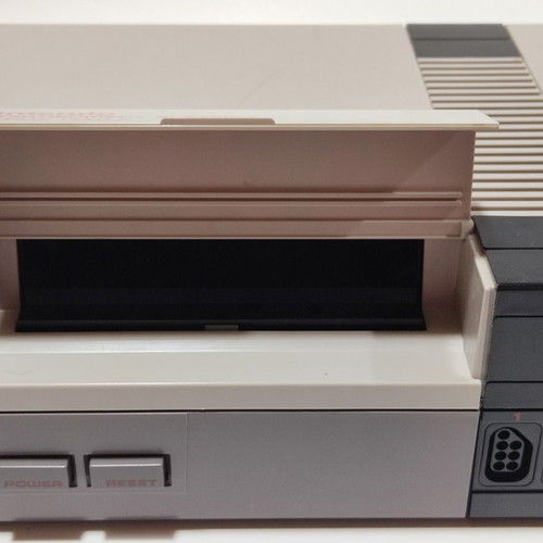 Nintendo Entertainment System (NES) used console with RCA cables