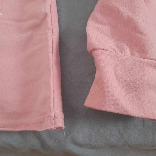 Crop sweatshirt Pink Woman XL like new, pink