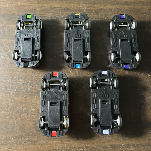 Pull Back Toy Car Set Racing Collection, like new, 5 pcs