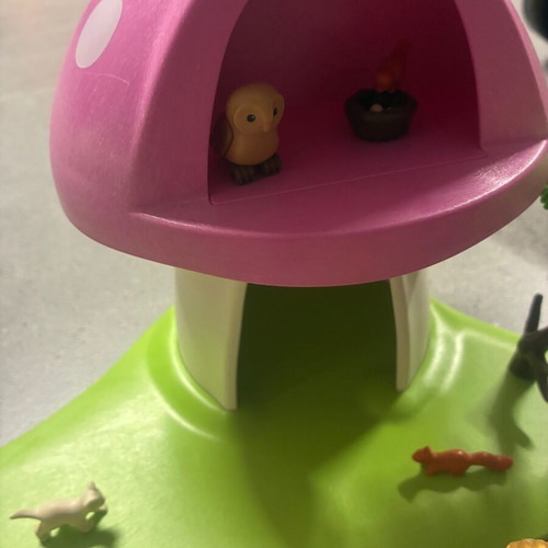 Playmobil Fairy Mushroom House in like new condition