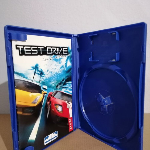 Test Drive Unlimited PS2 case and manual used, no game